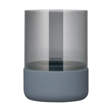 Calma Windlicht Ø10cm - Steel grey - blomus