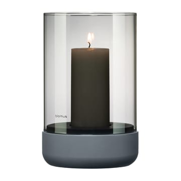 Calma Windlicht Ø12cm - Gray-smoke - Blomus