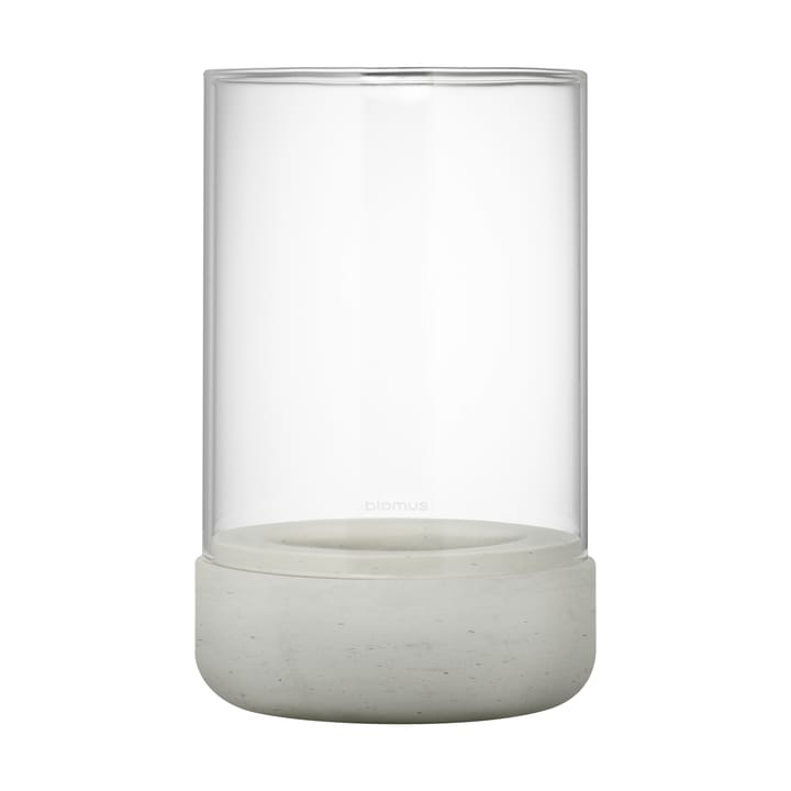 Calma Windlicht Ø12cm - Light grey - Blomus