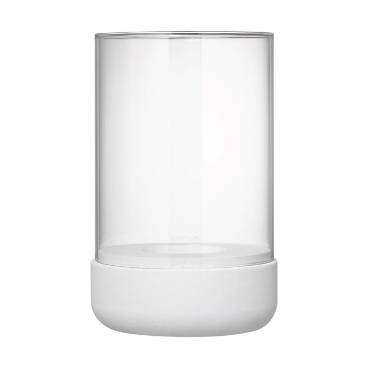 Calma Windlicht Ø12cm - Lily white - Blomus