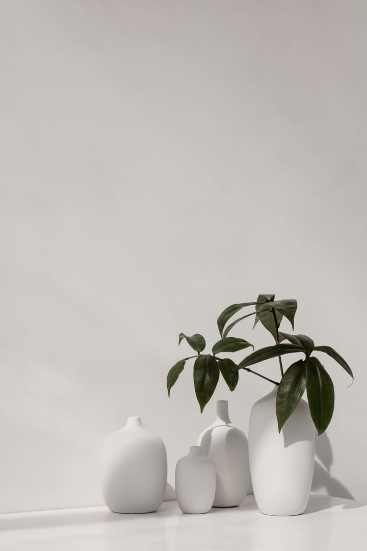 Ceola Vase 18,5cm - Weiß - blomus
