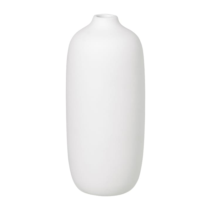Ceola Vase 18cm - weiß - blomus