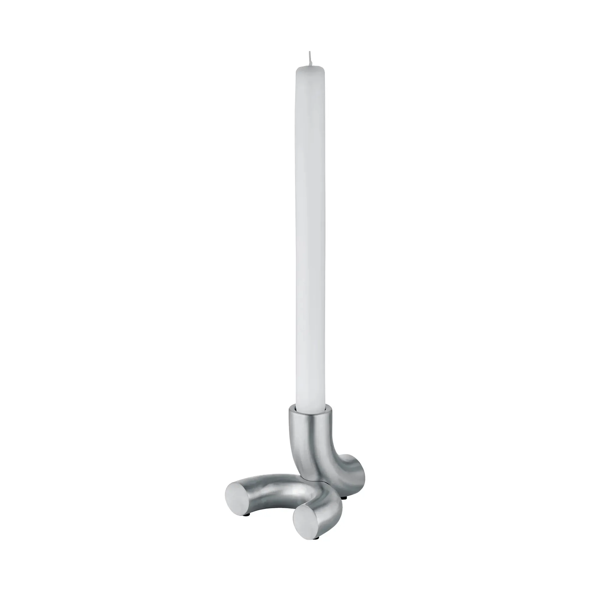 Doodle Kerzenhalter, Mattes Edelstahl blomus