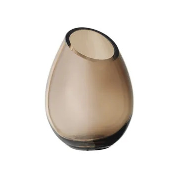 Drop Vase klein - Coffee - blomus