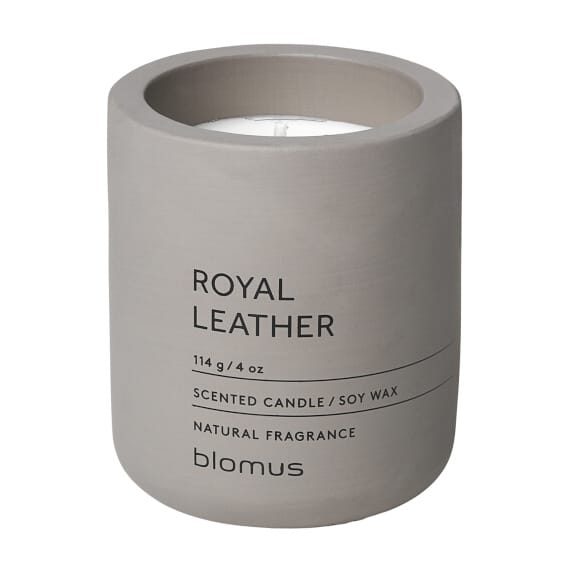 Fraga Duftkerze 24 Stunden - Royal Leather-Satellite - Blomus