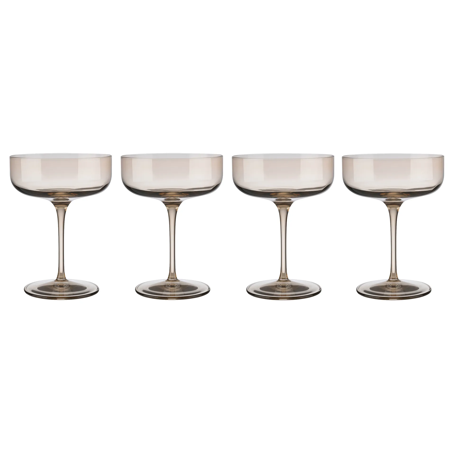 Fuum Champagnerglas coupe 30cl 4er Pack, Nomand blomus