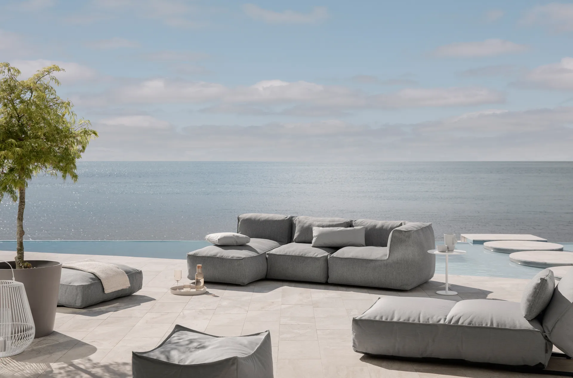 Grow Modulsofa Kombination H blomus