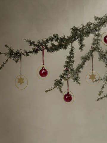 KITAI Weihnachtskugel 8,5 cm 4er Pack - Port - Blomus