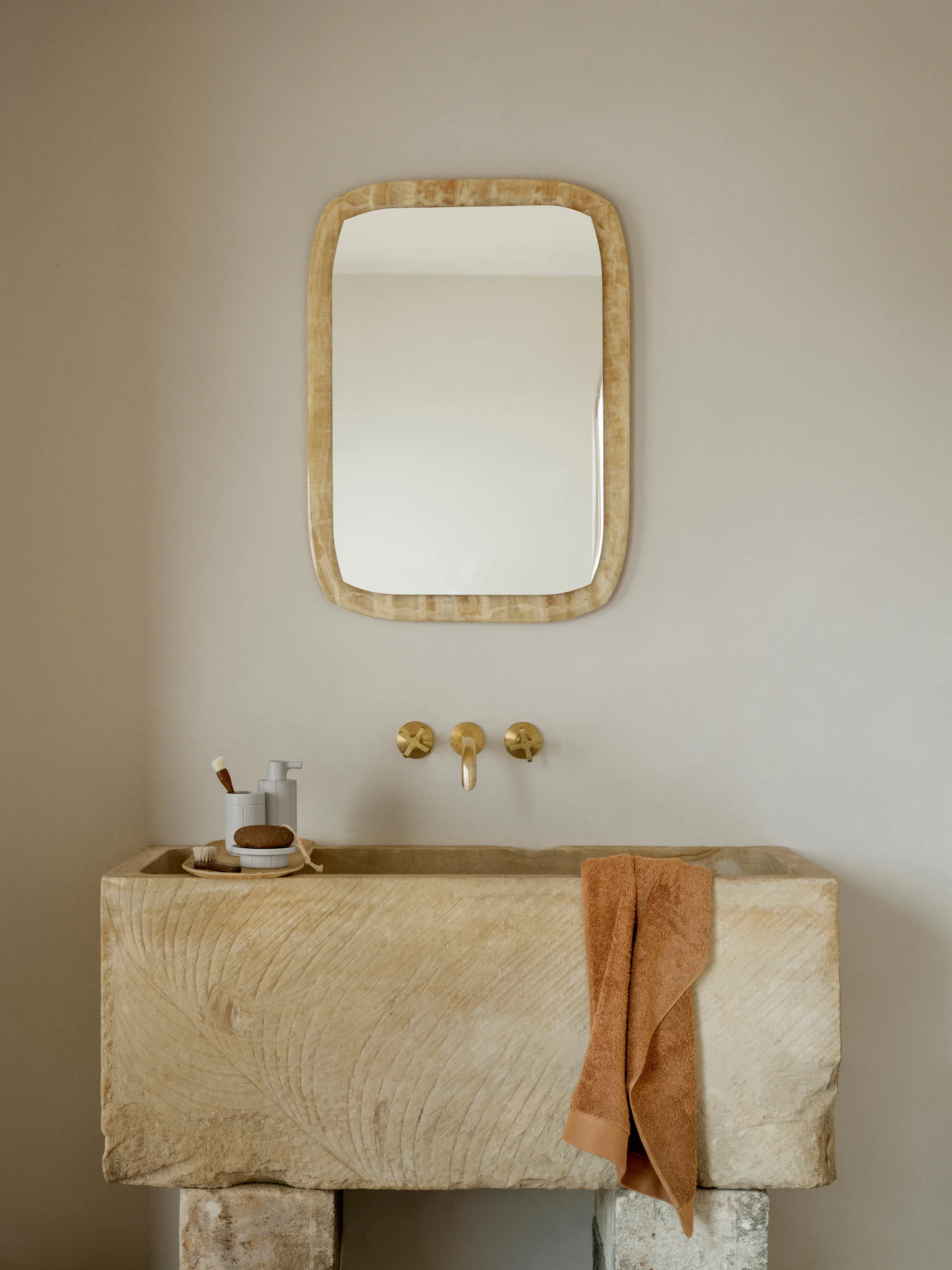 Kua Zahnputzbecher, Moonbeam, Ø7x11 cm blomus