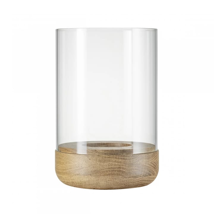 Lanto lanterna Windlicht L Ø15cm, Transparent-oak Blomus