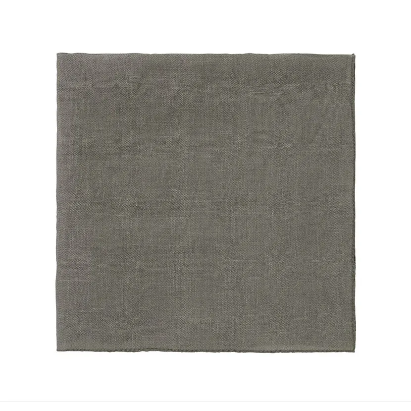 Lineo Leinenserviette 42 x 42cm, Agave green blomus