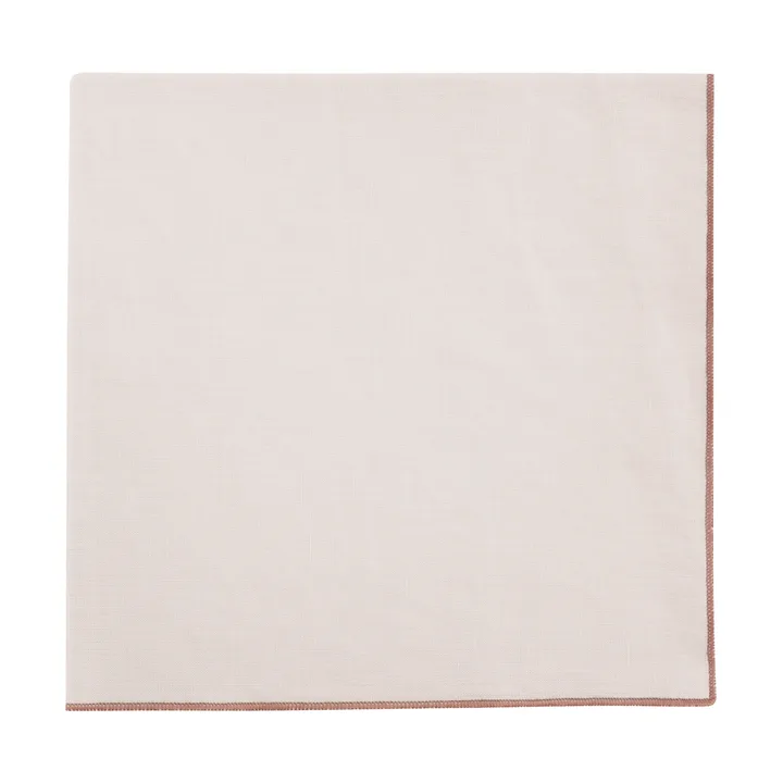 Lineo Leinenserviette 42 x 42cm - Moonbeam-mocha mousse - Blomus