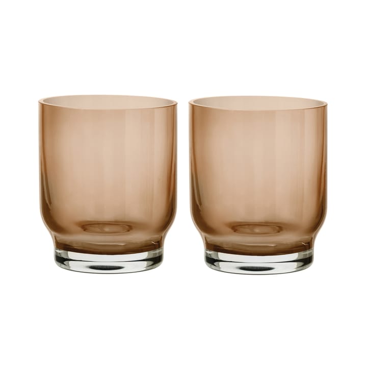 Lungo Wasserglas 25cl 2er Pack, Coffee blomus