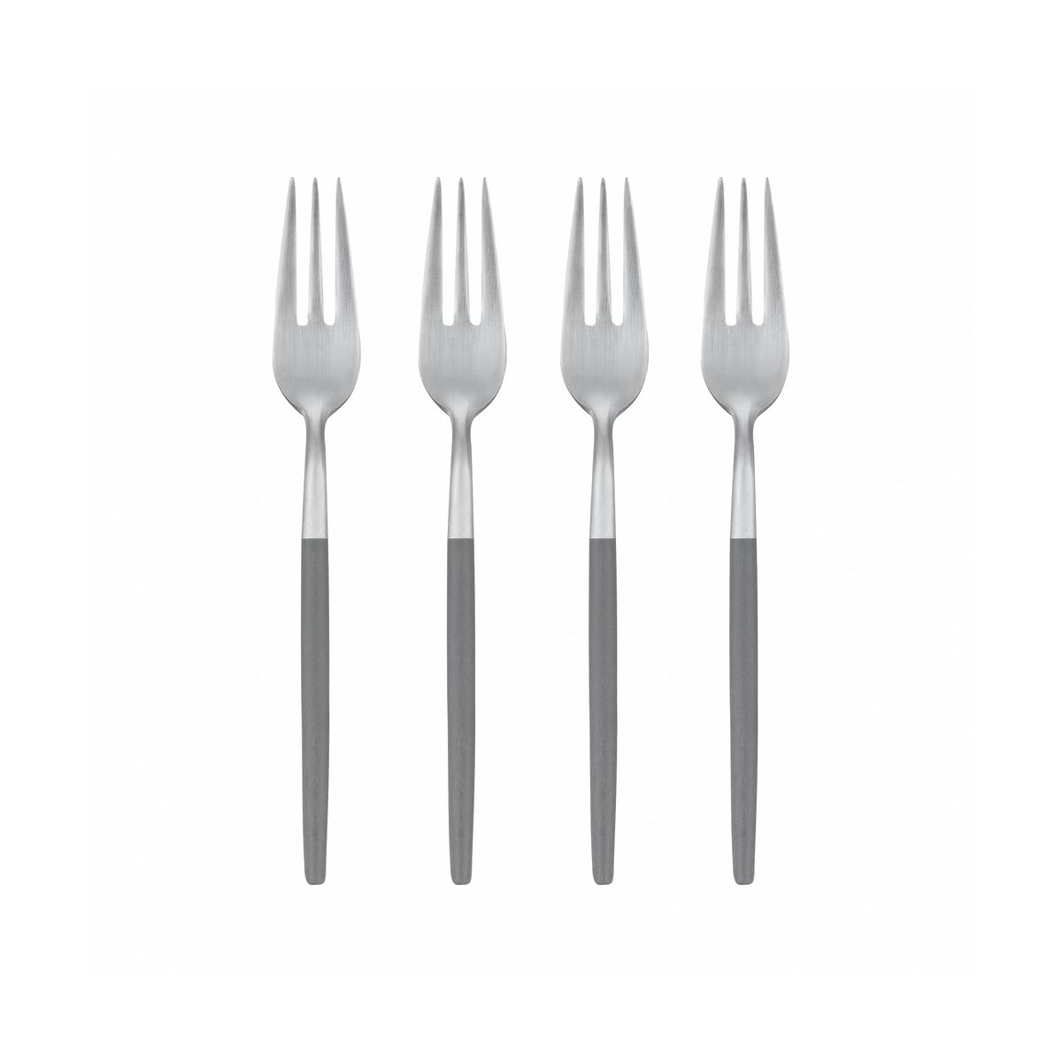 blomus Maxime Dessertgabel 4er-Pack Sharkskin