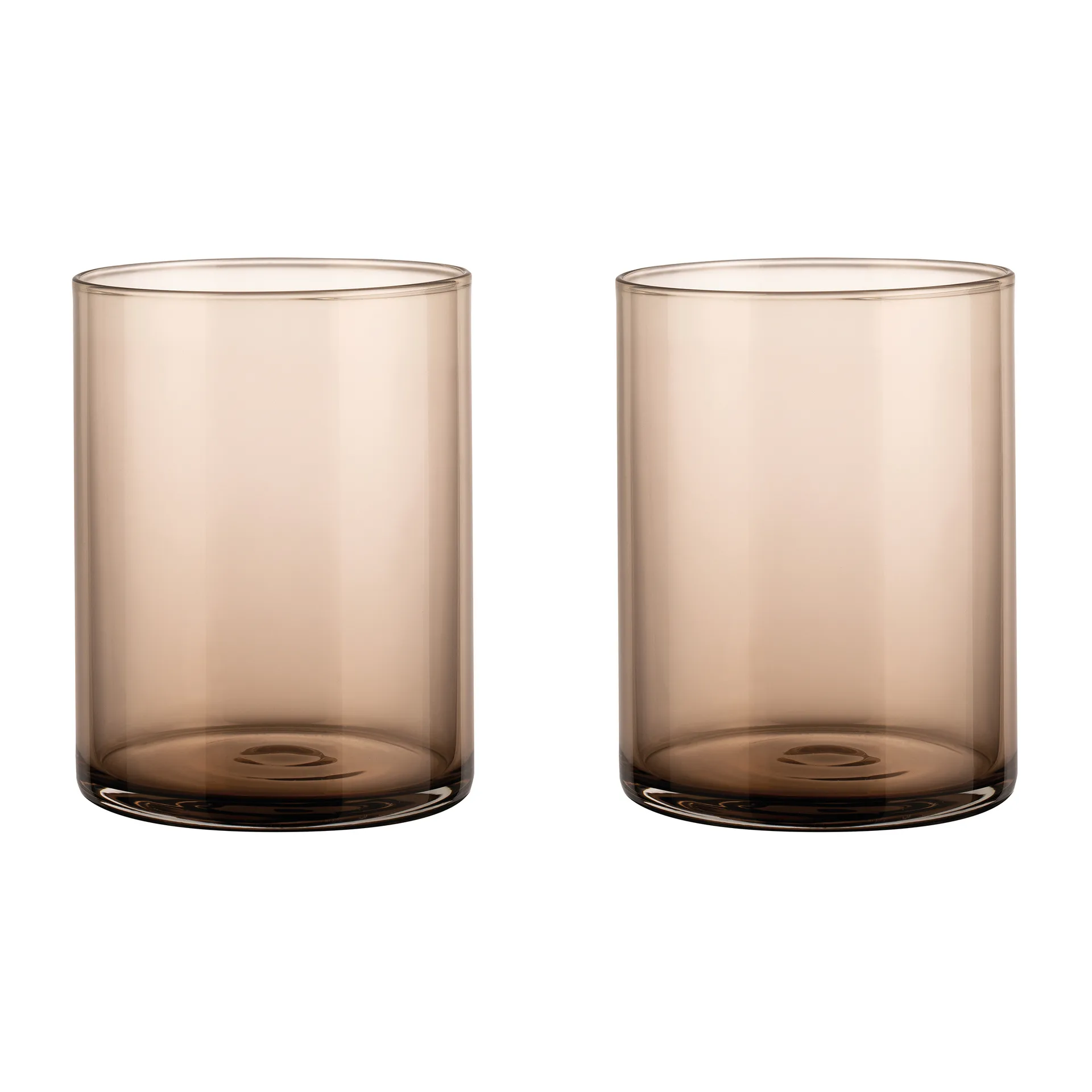 Mera Tumblerglas 22cl 2er Pack, Coffee blomus