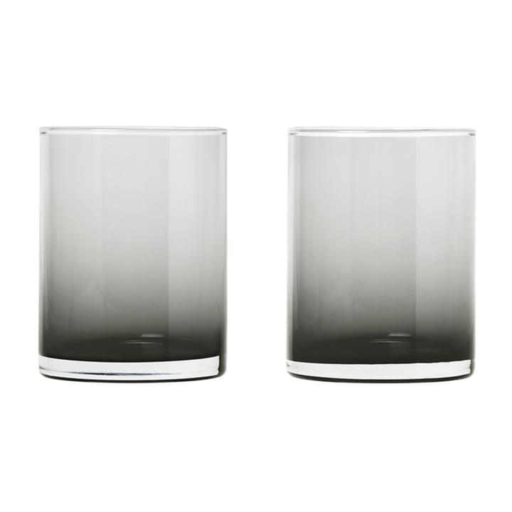 Mera Tumblerglas 22cl 2er Pack - Smoke - blomus