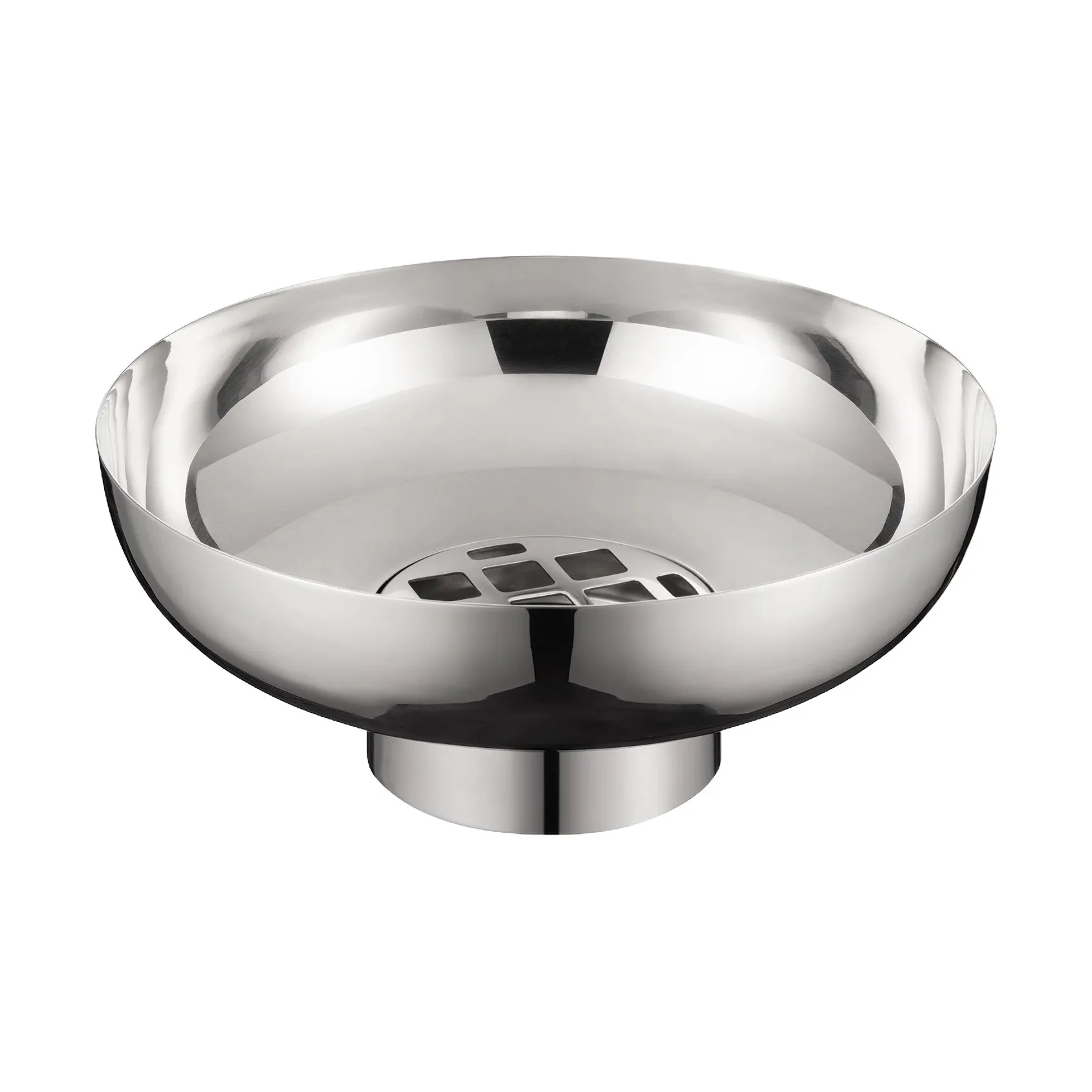 MIYABI Vase M Ø23 cm, Silber blomus