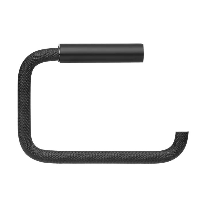 Modo Rof Toilettenpapierhalter - Black, 9x13 cm - blomus