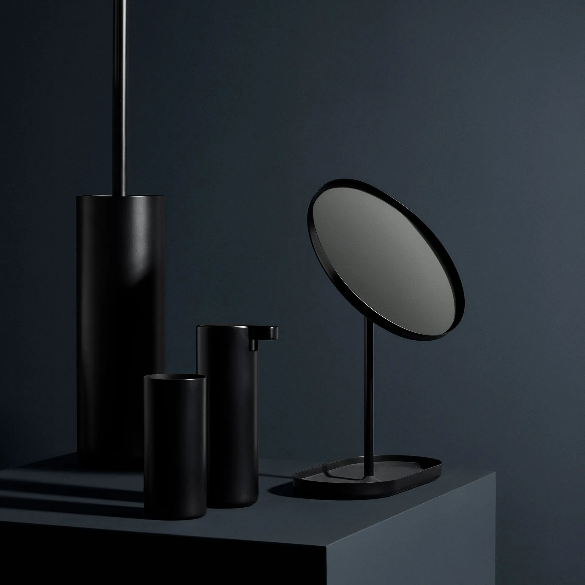 Modo Schminkspiegel, Schwarz blomus