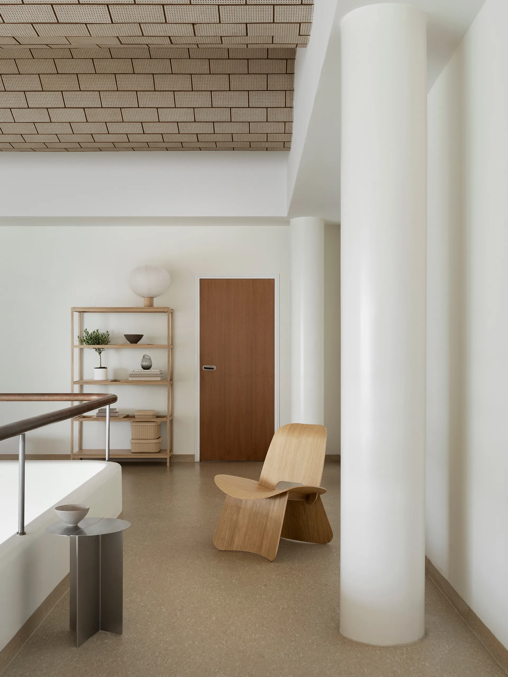 Nagomi Stuhl, Geöltes Multiplex blomus