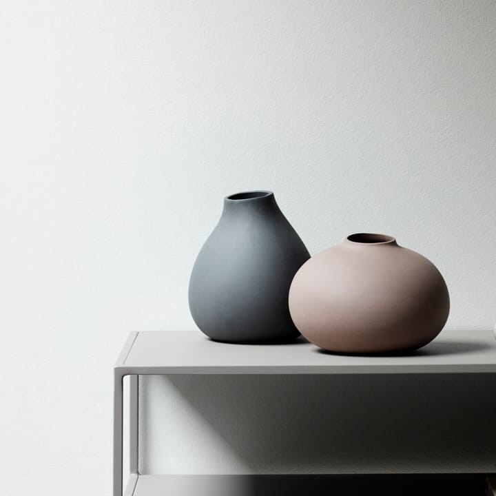 Nona Vase pewter, 17cm Blomus