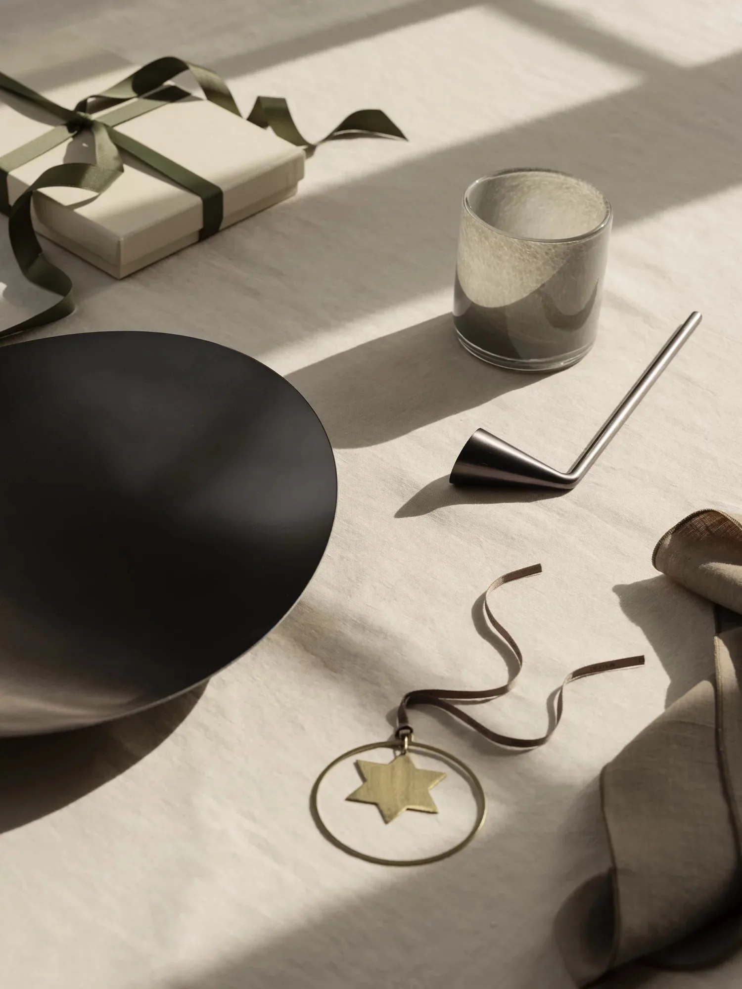 ONDEA Schale tief S 23,5x24,5 cm, Burned metal blomus