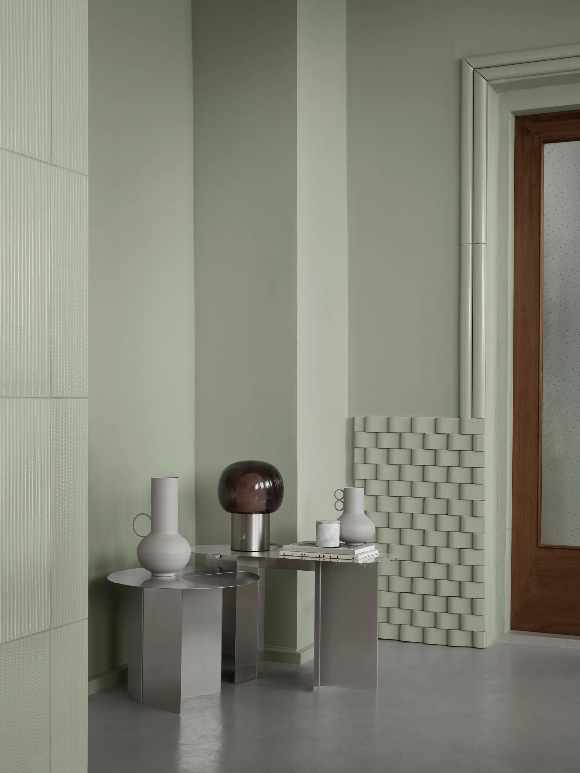 ORU Bank 80x45 cm, Matt Edelstahl blomus