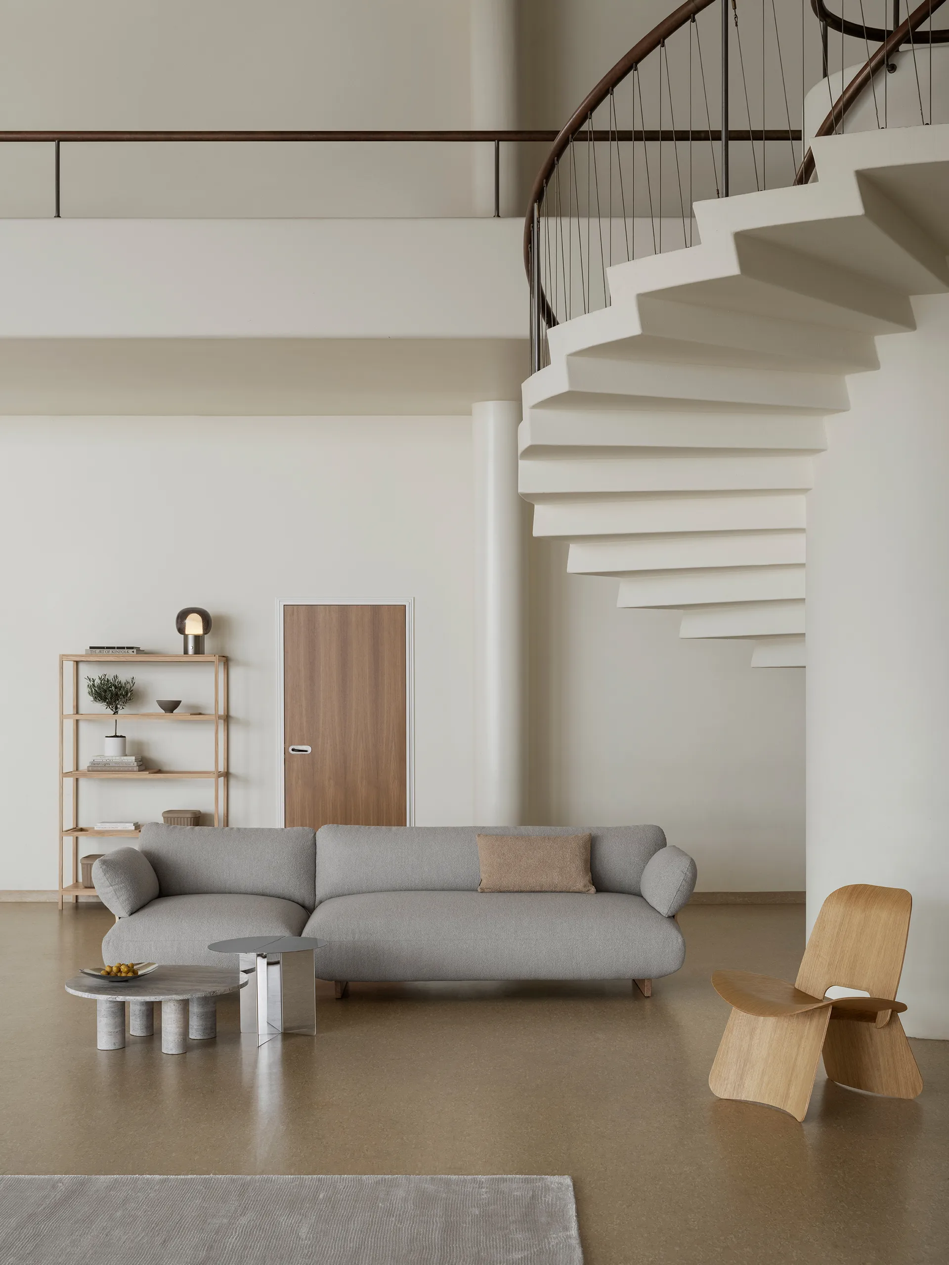 ORU Beistelltisch M Ø50 cm, Polierter Edelstahl blomus