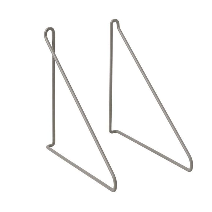 Panola Konsolen 2er Pack, Mourning dove (hellgrau) Blomus