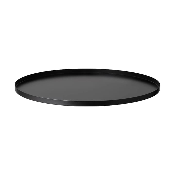 PEASY Tablett L Ø38 cm - Black - Blomus