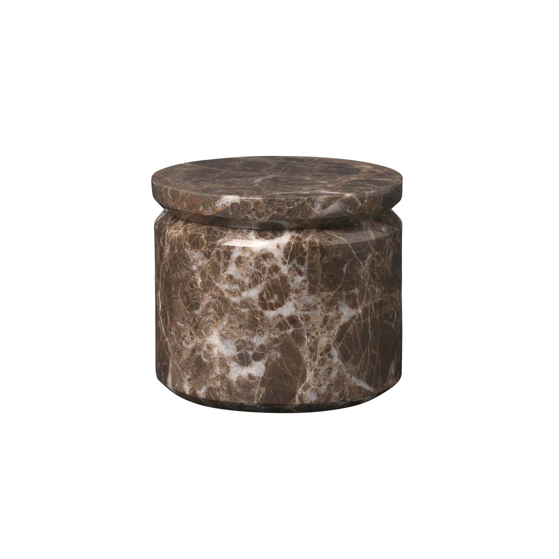 Pesa Verwahrungsbox Ø 9cm, Braun blomus