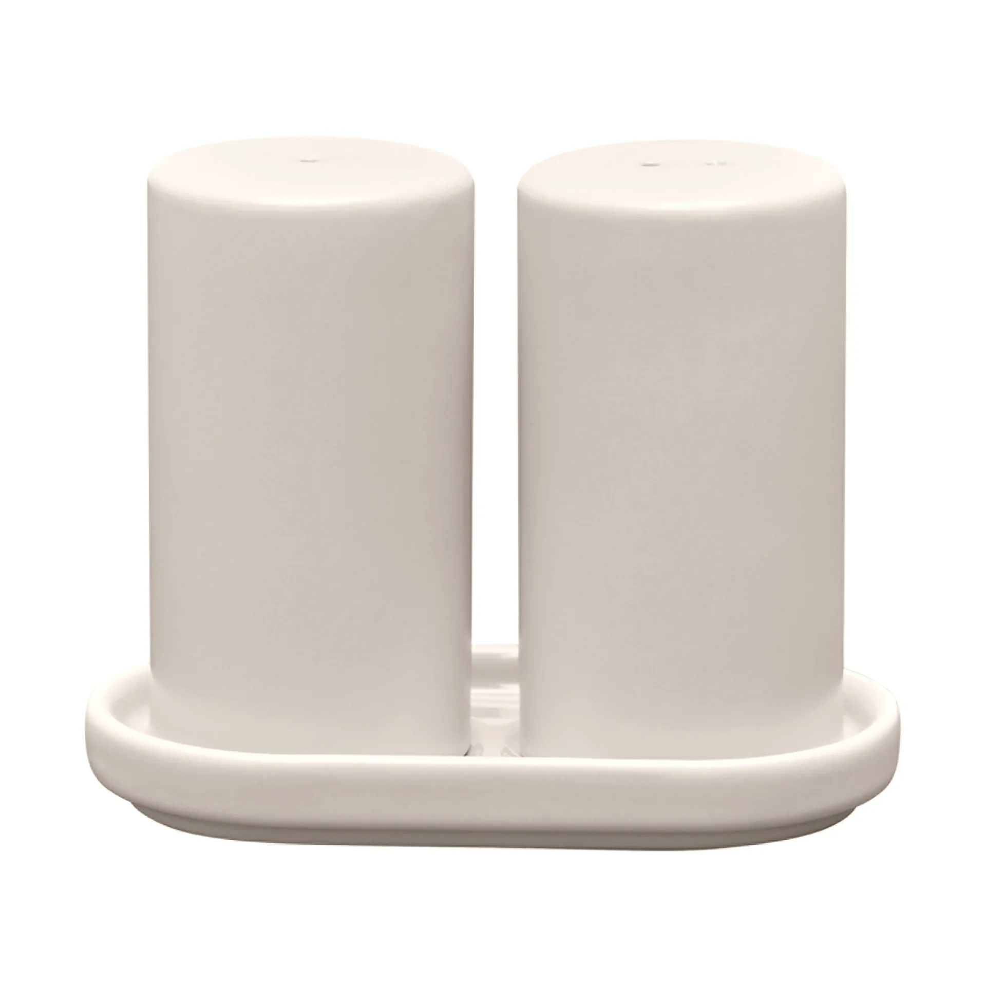 Pilar Salz- & Pfefferstreuer 2-teilig, Moonbeam, Ø4,5x11,5 cm blomus