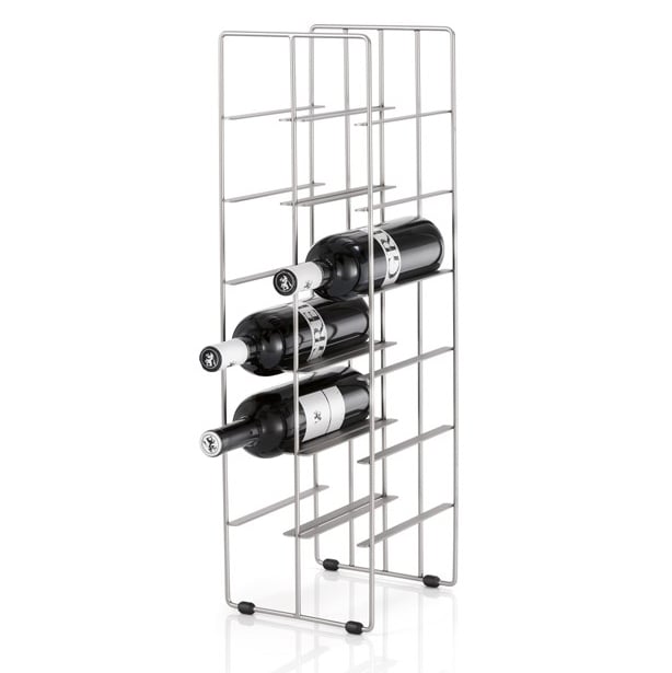 blomus Pilare Weinregal 12 Flaschen Stahl