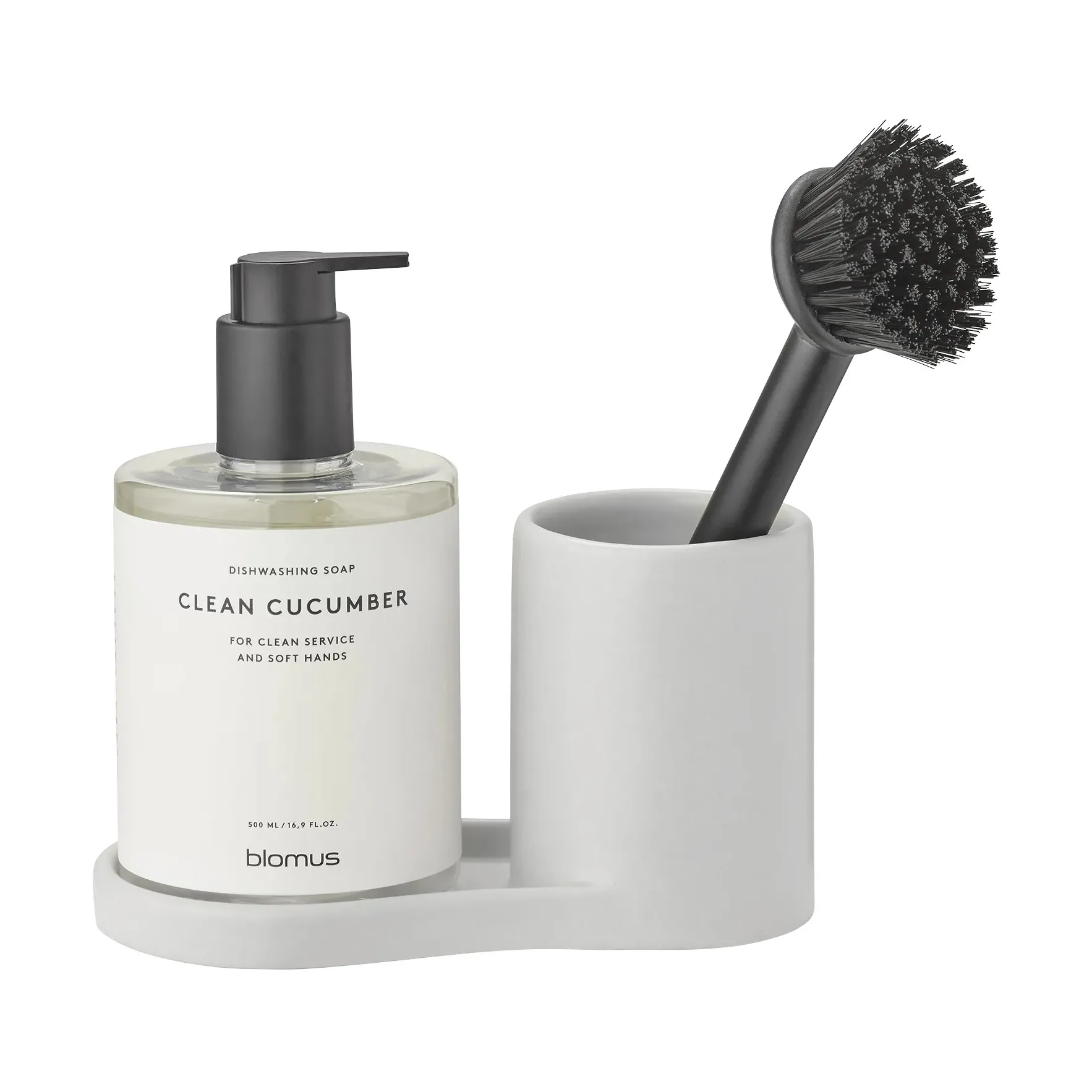 Piro Spülbürsten- und Seifenhalter, Satellite blomus