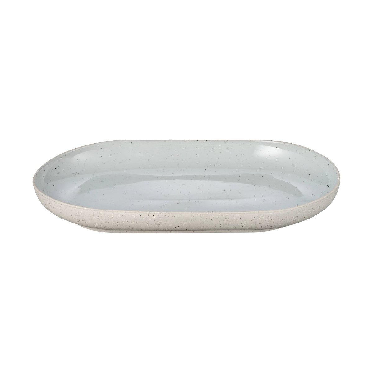 blomus Sablo Servierteller tief S 17x29 cm Cloud
