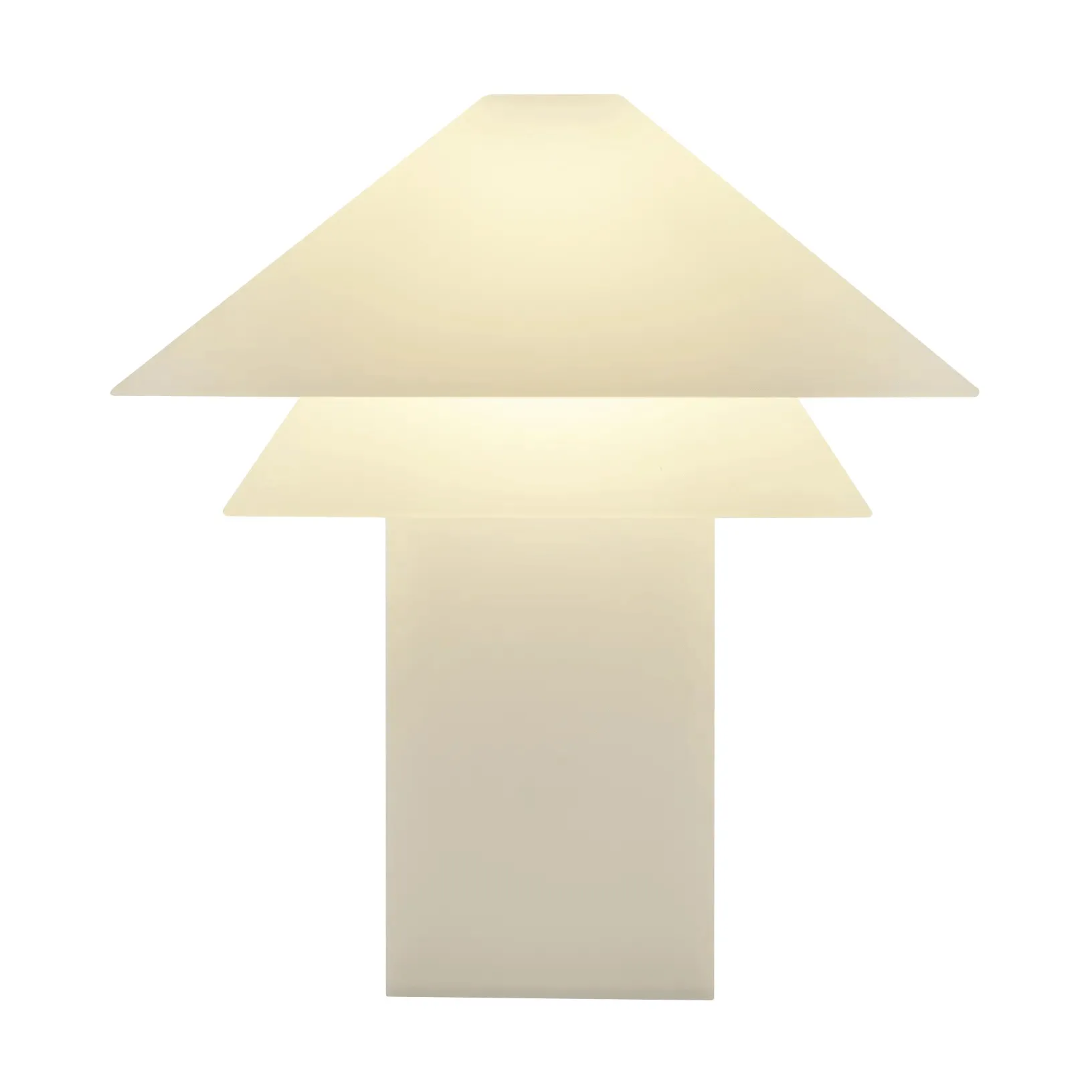 Sanaka Tischleuchte tragbar, White blomus