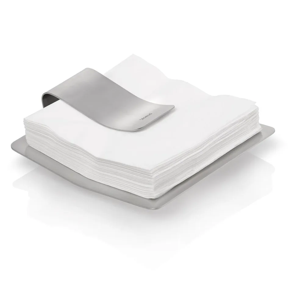 Scudo Serviettenhalter, Edelstahl blomus