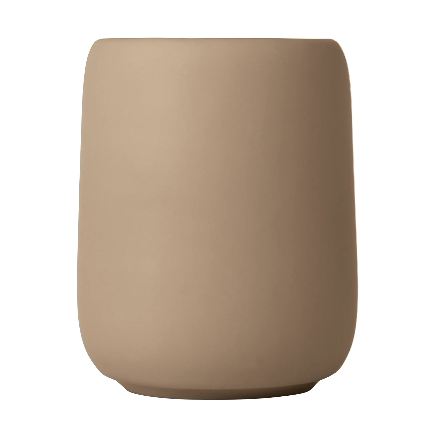 Sono Zahnbürstenbecher Keramik 30 cl, Beige blomus