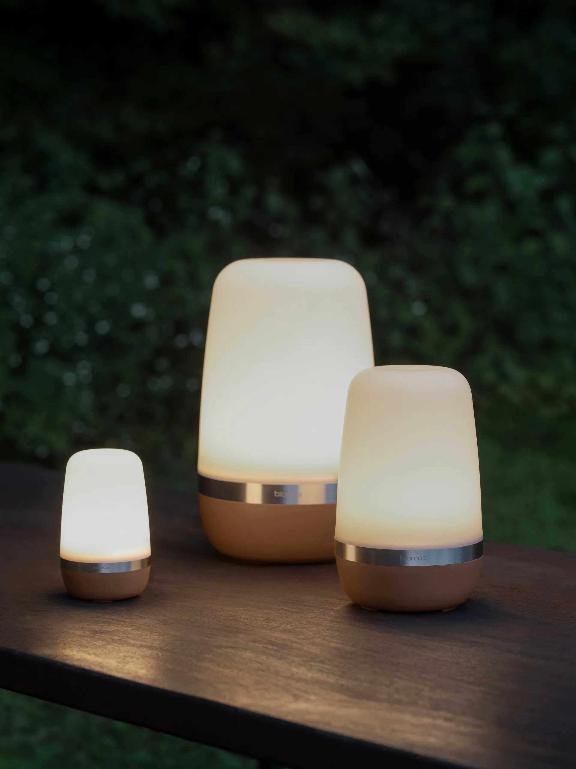 Spirit LED-Leuchte M 15cm, Mocha mousse blomus