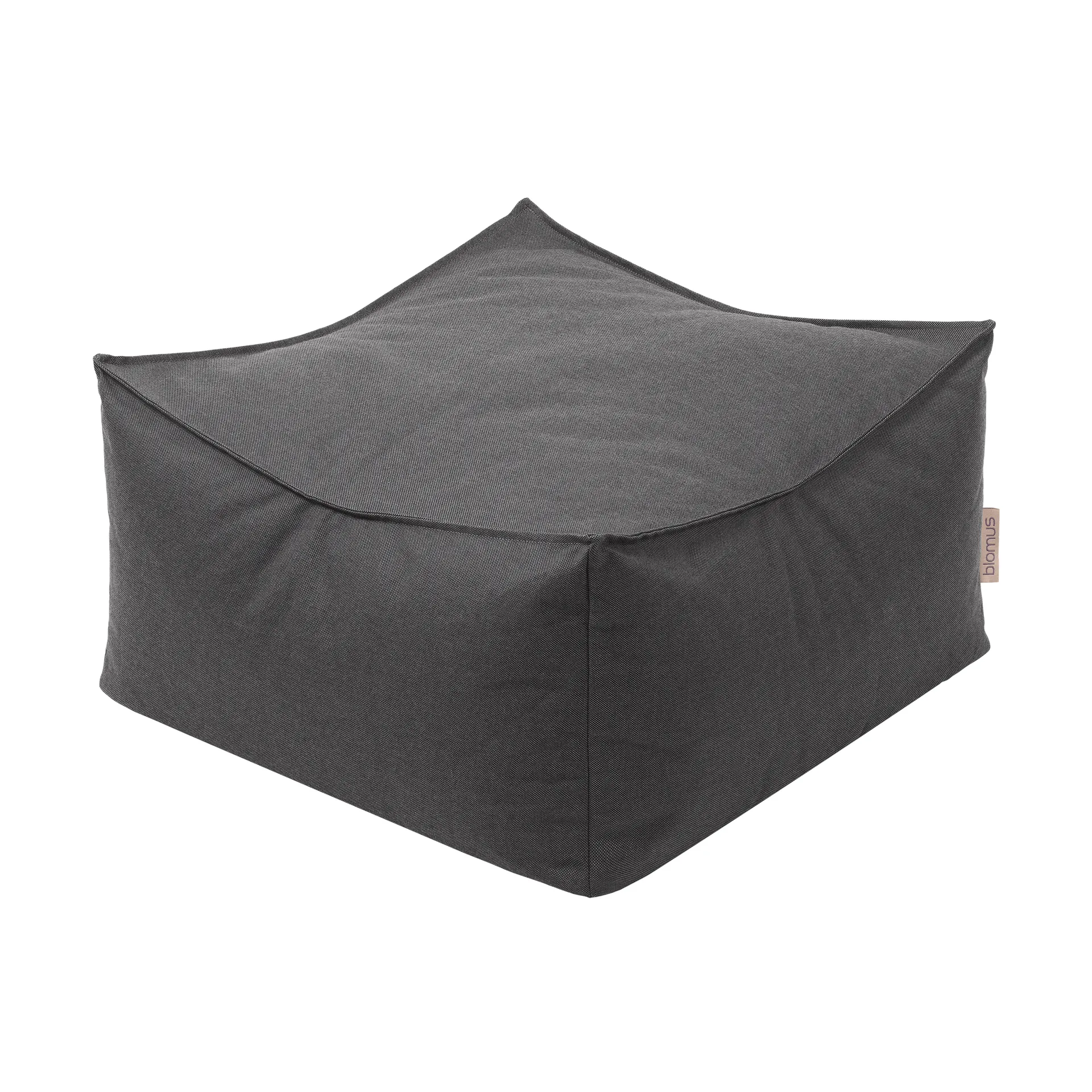 STAY Sitzpouf 60x60 cm, Coal blomus