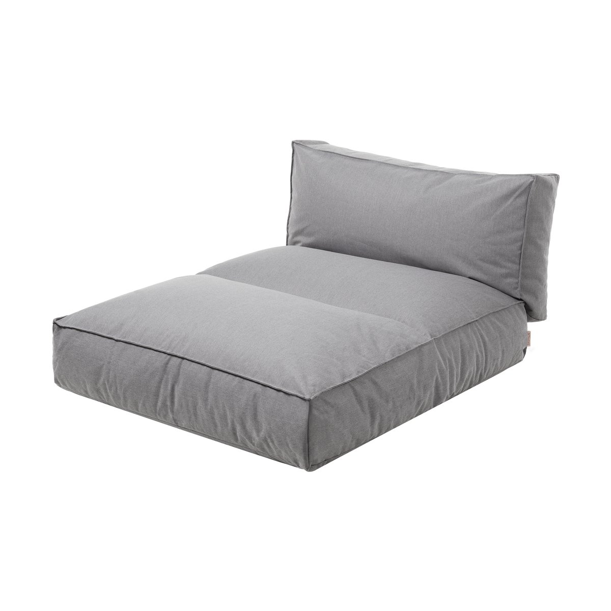 blomus STAY Tagesbett Sitzpouf 190x120 cm Stone | Skandinavisches Design | Grau