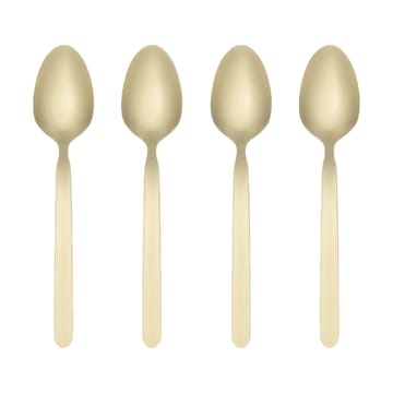 STELLA Espressolöffel champagne 4er Pack - 11 cm - blomus
