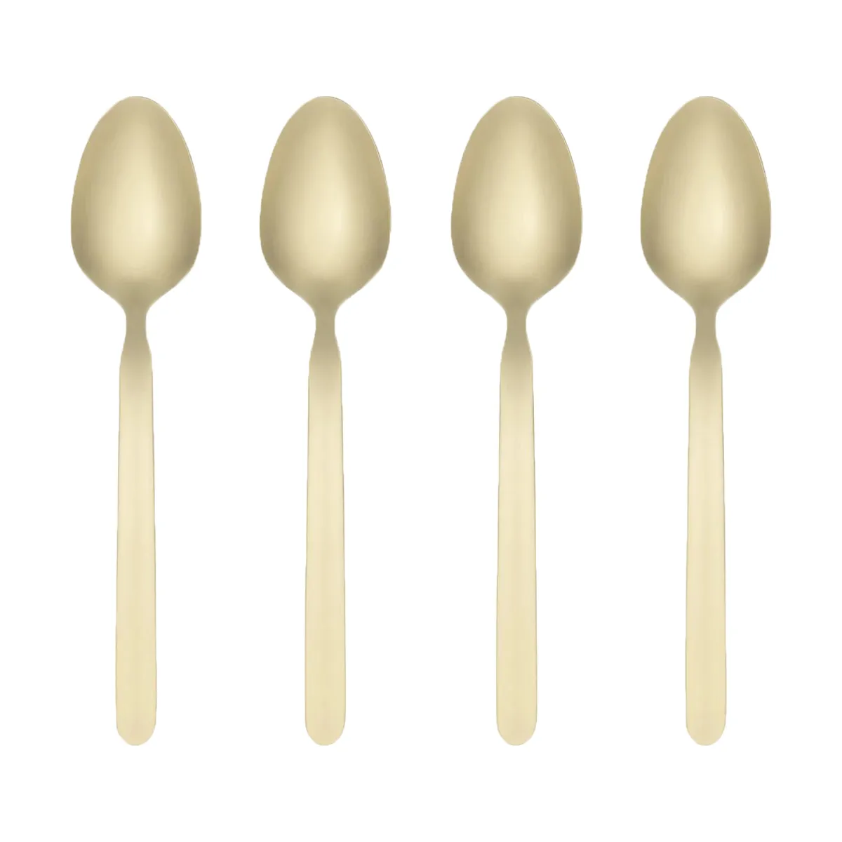 blomus STELLA Espressolöffel champagne 4er Pack 11 cm