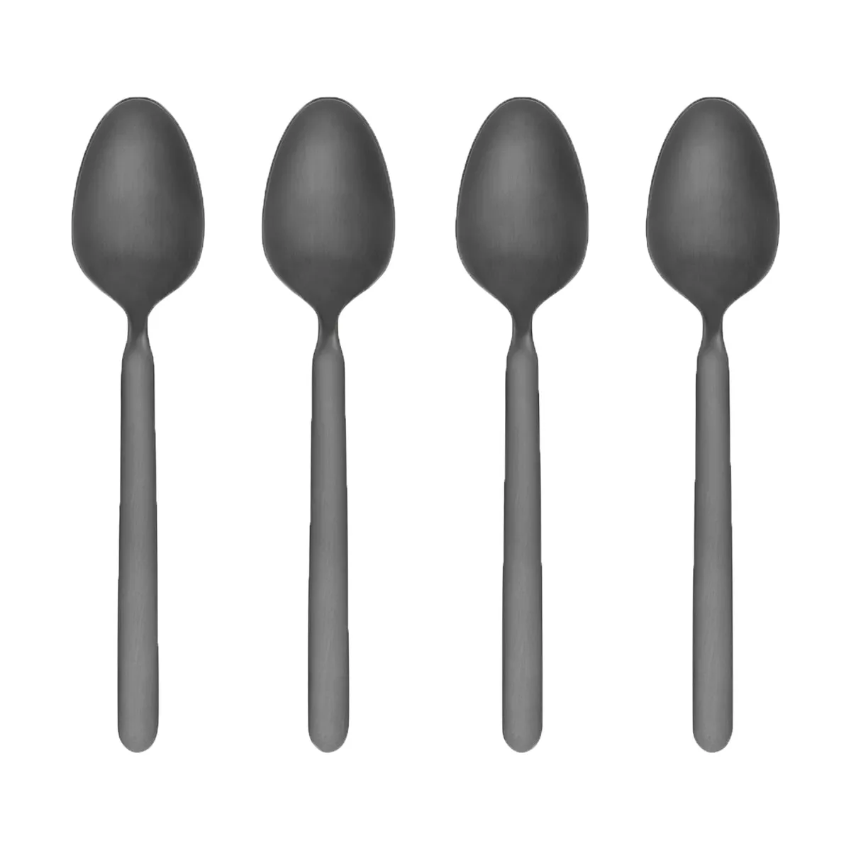 blomus STELLA Espressolöffel schwarz 4er Pack 11 cm