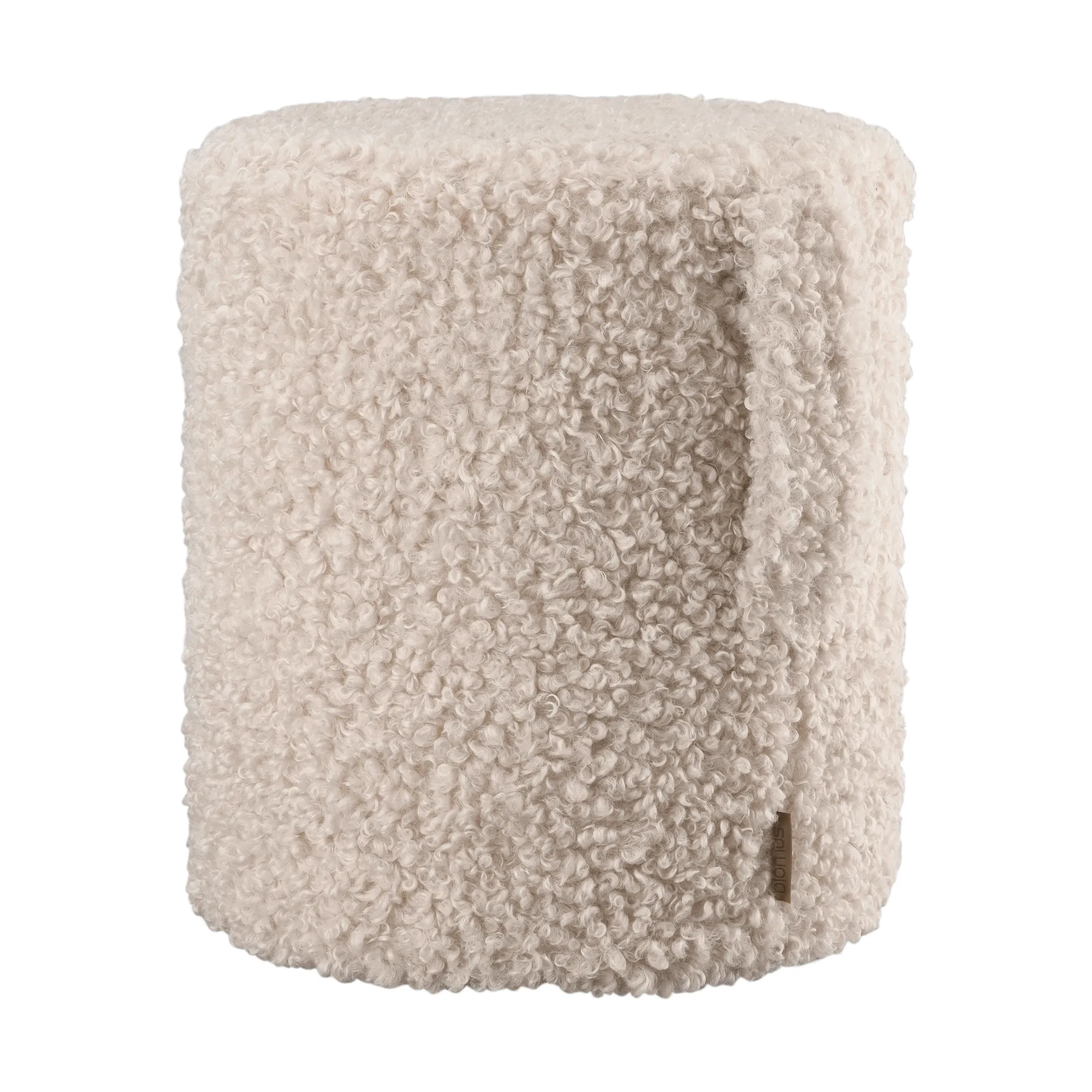 Teddy Pouf, Moonbeam, Ø35x40 cm blomus