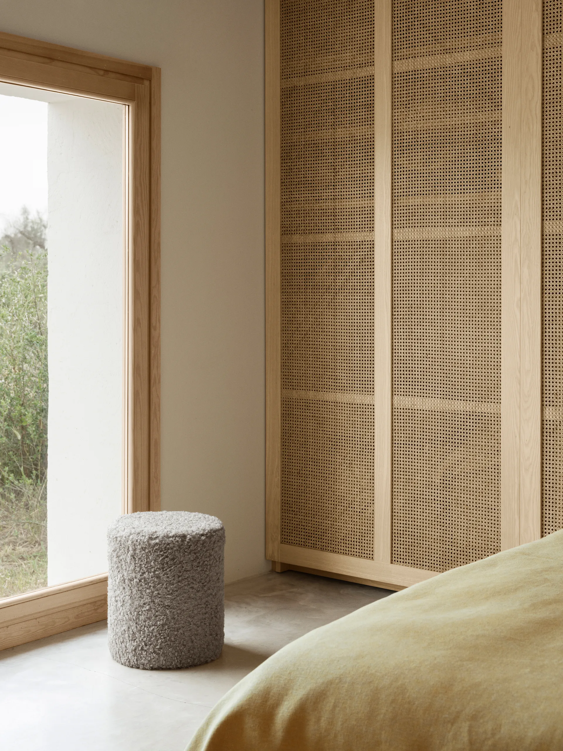 Teddy Pouf, Sharkskin, Ø35x40 cm blomus