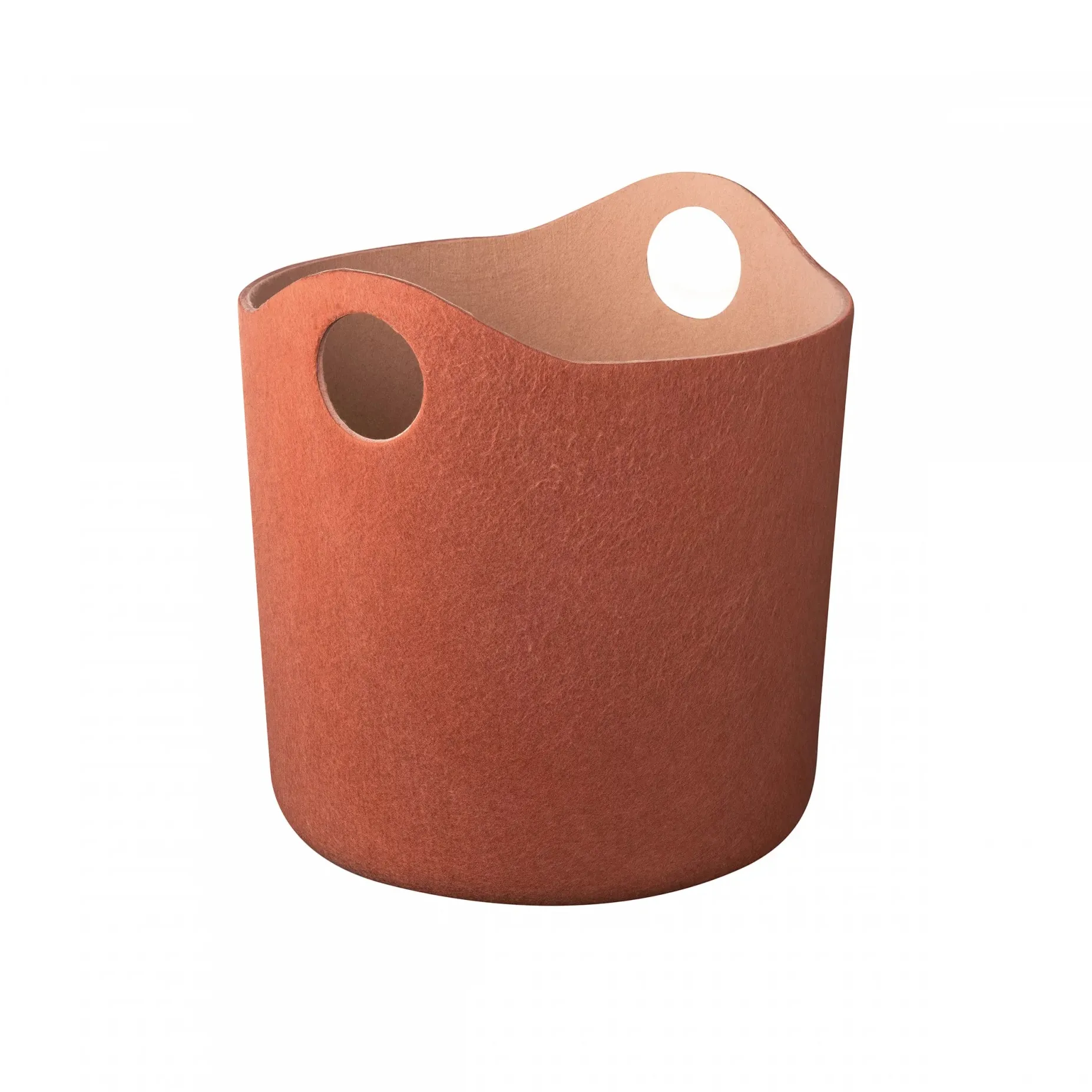 Tiggy Verwahrungskorb Decke M Ø42,5cm, Rustic brown-tan blomus