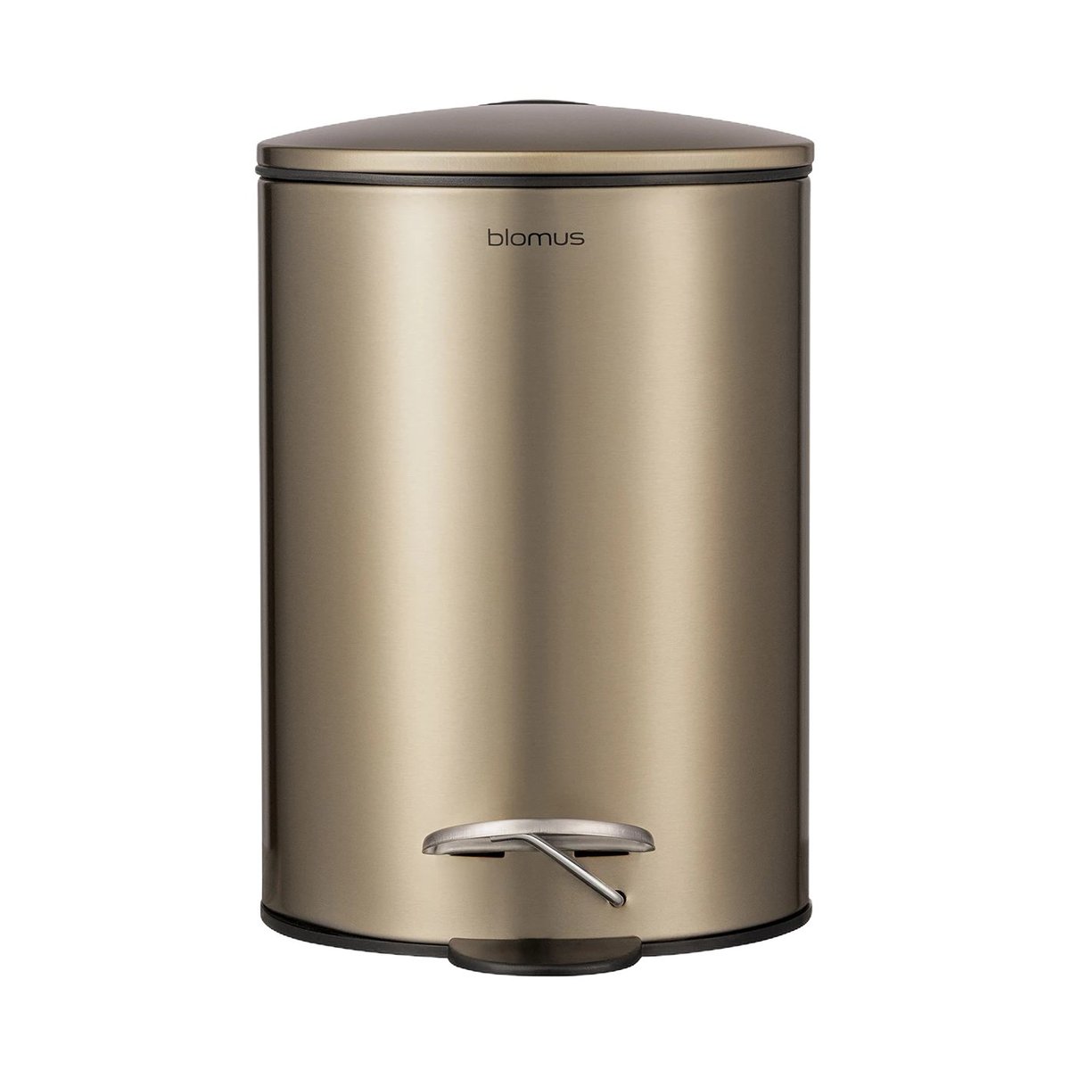 blomus Tubo Treteimer 3 L Brass