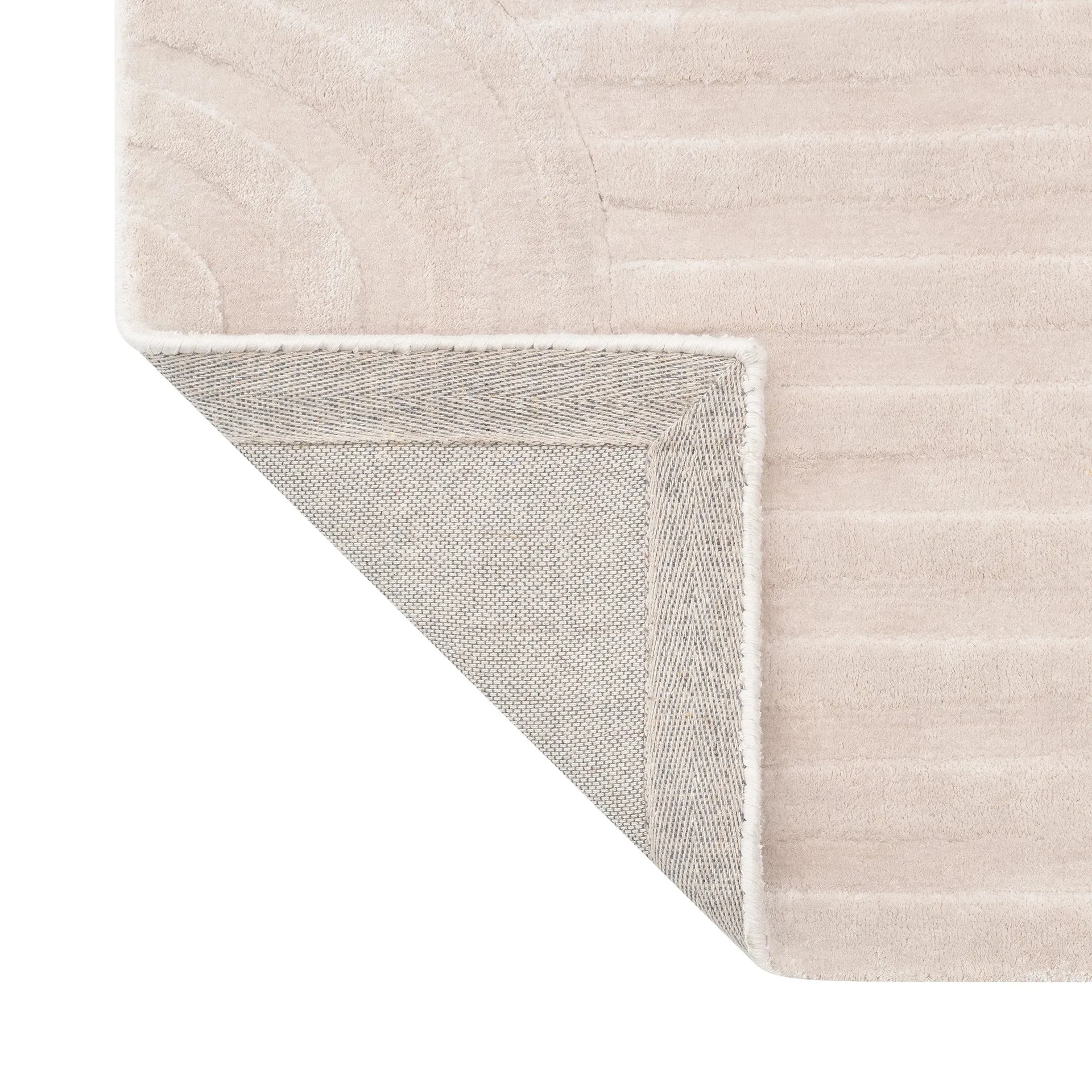 Uzu-Teppich S 140x200 cm, Beige blomus
