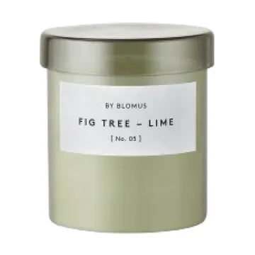 Valoa Duftkerze 45 Stunden - Fikon/Lime Agave Green - blomus